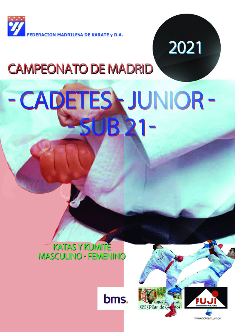 Campeonato de Madrid Cadete-Júnior-Sub21 2021